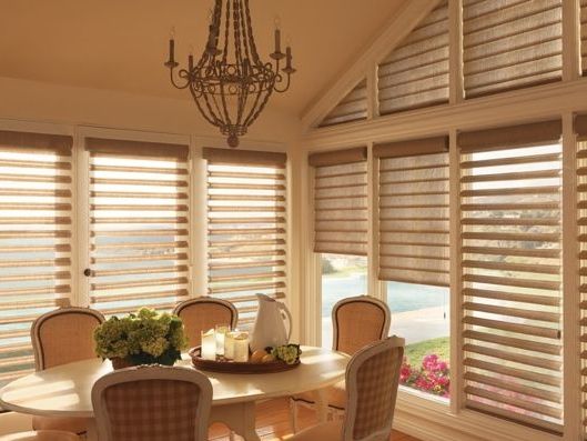Window Treatments for Angles: Pirouette® window shadings